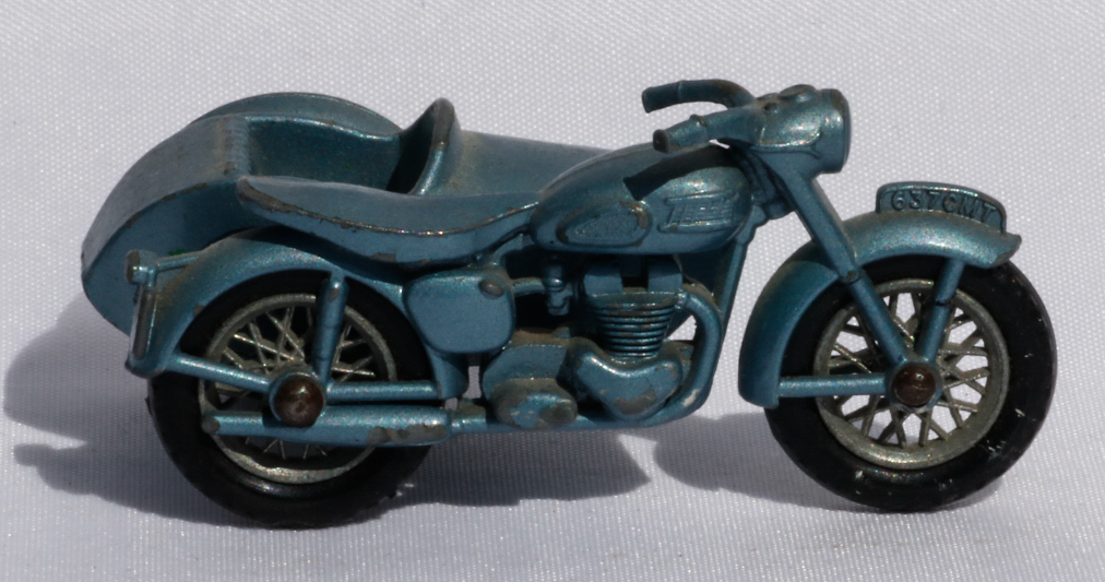 Matchbox Triumph and Sidecar